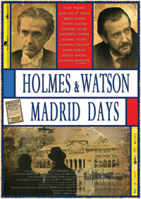 CARTEL ORIGINAL DE LA PELÍCULS - HOLMES & HATSON MADRID DAYS