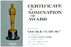 Certificado de Nominaci&oacute;n al Oscar 1985