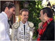 Fotograf&iacute;a del rodaje de la pel&iacute;cula Tiovivo c.1950