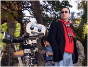 Fotograf&iacute;a del rodaje de la pel&iacute;cula Tiovivo c.1950